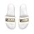 Chinelo Slide Fila Drifter Mesh Feminino Branco - Imagem 1