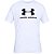 CAMISA UNDER ARMOUR MASC SPORTSTYLE LOGO BCO/PTO - Imagem 1