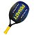 Raquete Penalty Beach Tennis Fiber Glass XXII Roxo Amarelo - Imagem 1