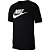 Camisa Nike Tee Icon Futura Masculino Preto Branco - Imagem 1