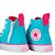 Tênis Converse All Star Chuck Taylor Hi Seasonal Cano Alto Infantil Azul Rosa - Imagem 5