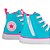 Tênis Converse All Star Chuck Taylor Hi Seasonal Cano Alto Infantil Azul Rosa - Imagem 4
