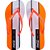 Chinelo Coca Cola Daytona Feminino Branco Laranja Neon - Imagem 1