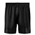 Bermuda Braziline Flamengo Scatty Preto Vermelho - Imagem 2