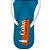 Chinelo Coca Cola Ophir 24/25 CC4390 Feminino Turquesa Branco - Imagem 2
