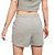 Bermuda Nike Essential Moletom Feminina Cinza Branco - Imagem 4