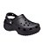 Sandália Crocs Classic Platform Feminina All Black - Imagem 2