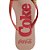 Chinelo Coca Cola Coke Mix Color 24/25 Feminino Coral Coral - Imagem 3
