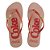 Chinelo Coca Cola Coke Mix Color 24/25 Feminino Coral Coral - Imagem 1