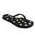 Chinelo Coca Cola Mix Poa 23/24 Feminino Preto Preto - Imagem 2