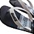 Chinelo Coca Cola Atlanta Bands 24/25 Masculino Preto Branco - Imagem 2