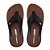 Chinelo Kenner Rakka L7 Masculino Marrom Preto - Imagem 1