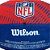 Bola Oficial Wilson Futebol Americano Buffalo Bills NFL Super Grip Vermelho Azul - Imagem 3