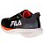 Tênis Fila Extra Masculino Preto Cinza Coral - Imagem 4