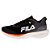 Tênis Fila Extra Masculino Preto Cinza Coral - Imagem 3