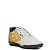 Chuteira Umbro Society Warskin Infantil Branco Amarelo Preto - Imagem 2
