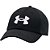 Boné Under Armour Blitzing 3.0 Masculino Preto Branco - Imagem 1