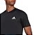 Camisa Adidas Design 4 Move Masculina Preto Branco - Imagem 4