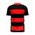 Camisa Braziline Flamengo Speed Masculina Preto Vermelho - Imagem 2