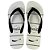 Chinelo Coca Cola Flam 24/25 CC4534 Masculino Branco Preto - Imagem 1