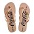 Chinelo Coca Cola EST 1886 24/25 Feminino Salmão Salmão - Imagem 1