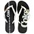 Chinelo Coca Cola Big Coke 24/25 Feminino Preto Branco - Imagem 1