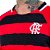 Camisa Braziline Flamengo Manto Masculina Vermelho Preto - Imagem 2