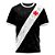 Camisa Braziline Vasco da Gama Building Masculina Preto Branco - Imagem 1