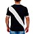 Camisa Braziline Vasco 74 Retrô Masculina Preto Branco - Imagem 3