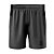 Bermuda Braziline Flamengo Advice Masculina Cinza Preto - Imagem 1