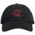 Boné Adidas Flamengo Snapback Dad Preto Vermelho - Imagem 5