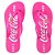 Chinelo Coca Cola 1886 24/25 Feminino Pink Pink - Imagem 1