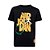 Camisa Jordan Fuel Up Down Drps Infantil Preto Amarelo - Imagem 1