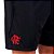 Bermuda Braziline Flamengo Travel Masculina Preta - Imagem 3