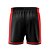 Bermuda Braziline Flamengo Feint Masculina Preto Vermelho - Imagem 2