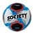 Bola Penalty Society 500 S11 R2 XXV Branco Preto Azul Coral - Imagem 2