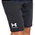 Bermuda Under Armour Rival Teery Masculino Preto Branco - Imagem 3