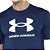 Camisa Under Armour Sportstyle Masculina Marinho Branco - Imagem 3