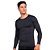 Camisa Térmica Vettor Manga Longa UV 50 Masculina Preto - Imagem 1