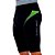 Bermuda Lupo Ciclismo AM ls Bike Masculina Preto Verde - Imagem 1