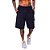 Bermuda Fila Practical Logo Masculina Marinho - Imagem 3