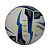 Bola de Futebol Society uhlsport Match R1 Branco/Azul/Amarelo - Imagem 3