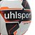 Bola de Futebol Campo uhlsport Resist Synergy Branco/Preto/Laranja - Imagem 6