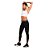 Calça Legging Nike Pro Feminina Preto Branco - Imagem 4