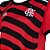 Camisa Oficial Flamengo III 22/23 Feminina Vermelho Preto - Imagem 4