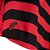 Camisa Oficial Flamengo III 22/23 Feminina Vermelho Preto - Imagem 5
