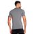 Camisa Olympikus Recortes Masculina Cinza Laranja - Imagem 2