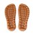 Chinelo Kenner Megah Tratorado Unissex Creme Marrom - Imagem 4