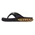 Chinelo Kenner Rakka Ultra Force Masculino Preto Dourado - Imagem 2