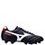 Chuteira Mizuno Morelia Club MD Campo Masculino Preto Branco Vermelho - Imagem 1